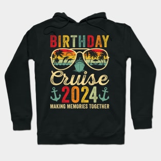 Birthday Cruise 2024 Vintage Hoodie